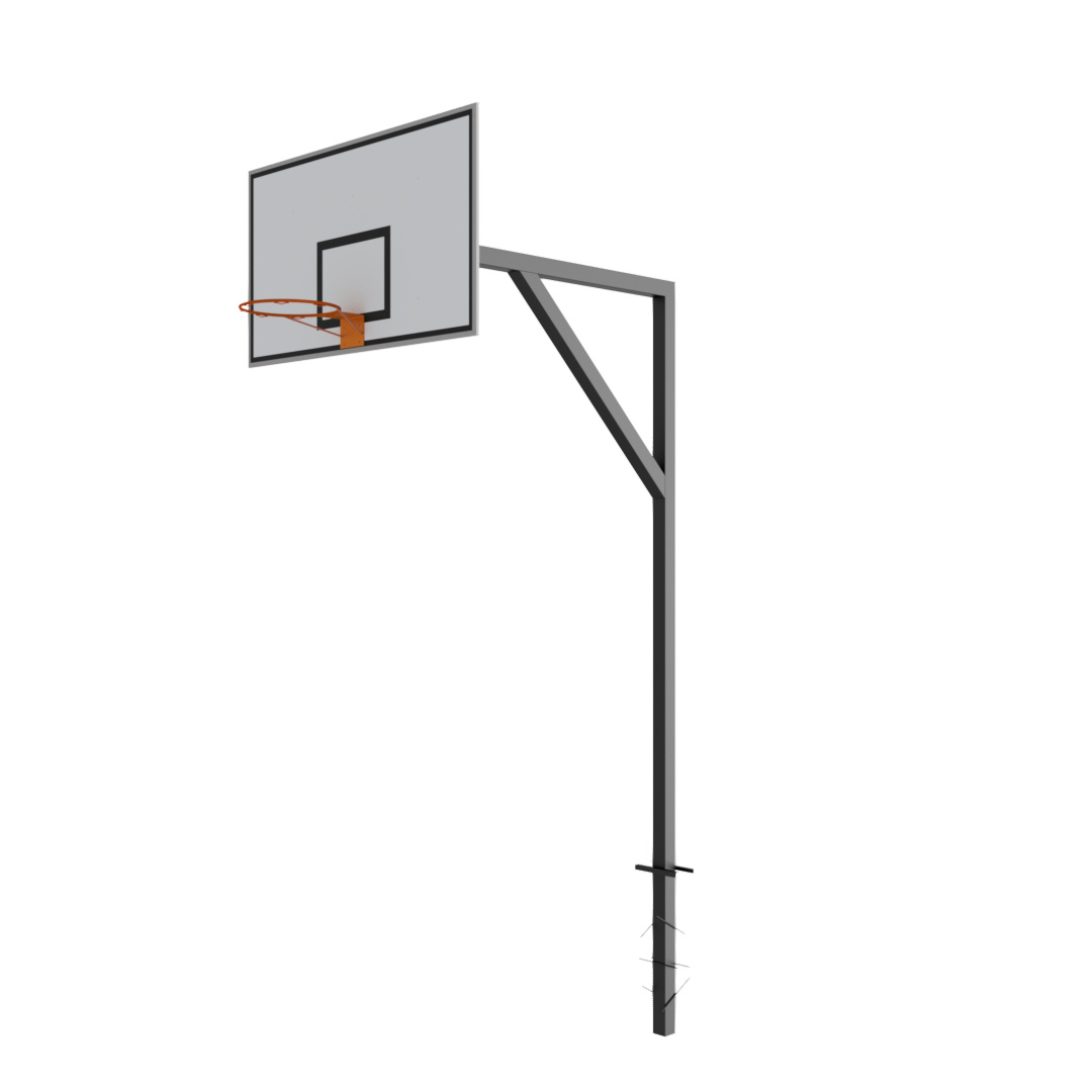 ESTRUTURA DE BASQUETE PÉ DIREITO - BA082/BA083